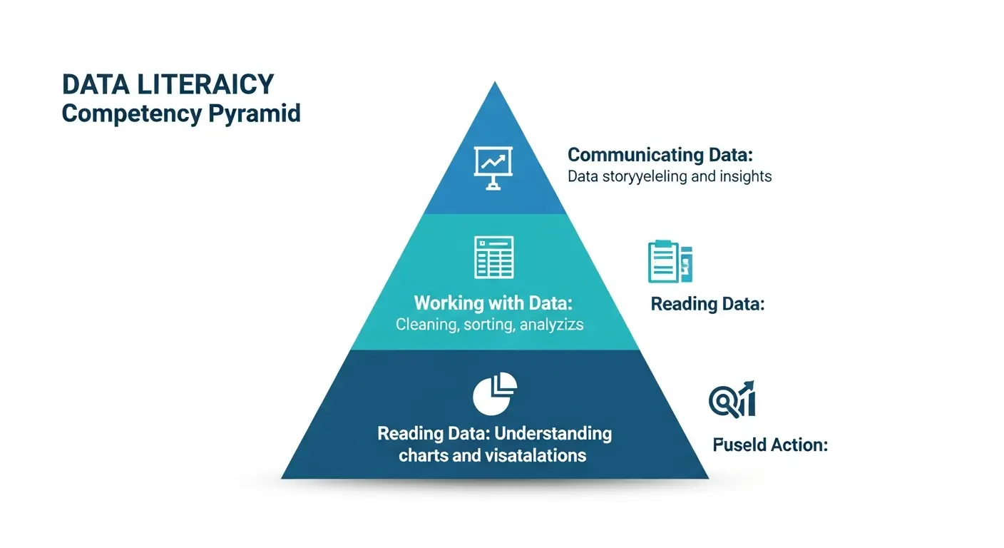 Data Literacy Competency Pyramid