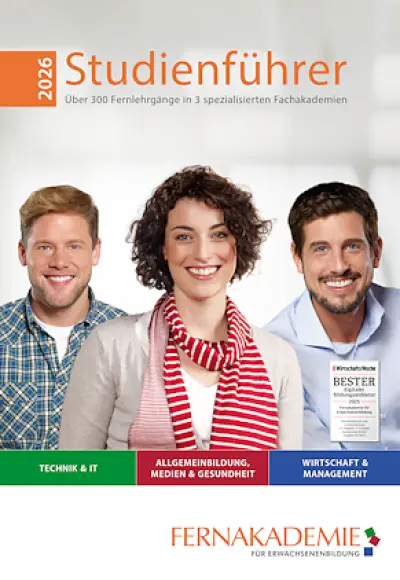 Brochure of Fernakademie für Erwachsenenbildung